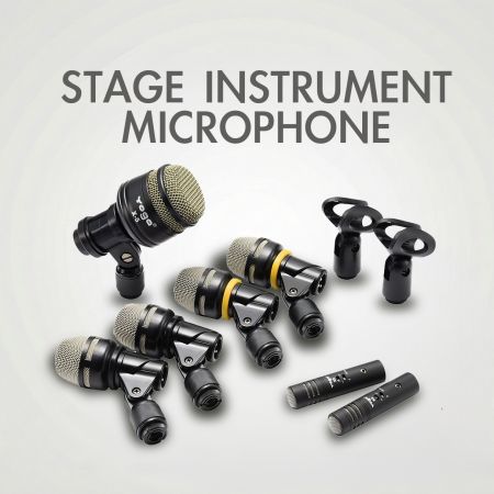 Сценические инструментальные микрофоны